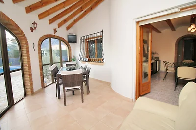 strandnahe Villa in Denia Pool