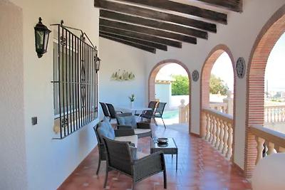 klimatisierte Meerblickvilla Denia