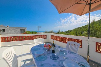 Ferienhaus mit Meerblick und Pool