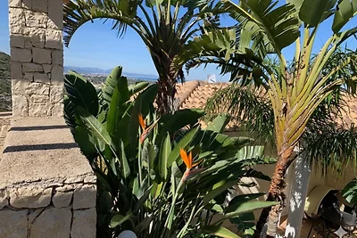 klimatisierbare Poolvilla Meerblick