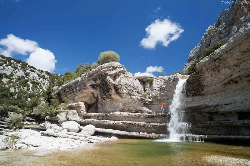 Wasserfall GIUNTURAS im Supramonte, von Urzulei  seite