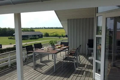 Ferienhaus mit Wasserblick
