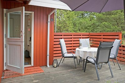 Ferienhaus mit geschlossene Terrasse