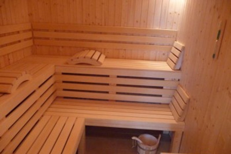 Sauna innerhalb der Wohnung zur exclusiven Nutzung