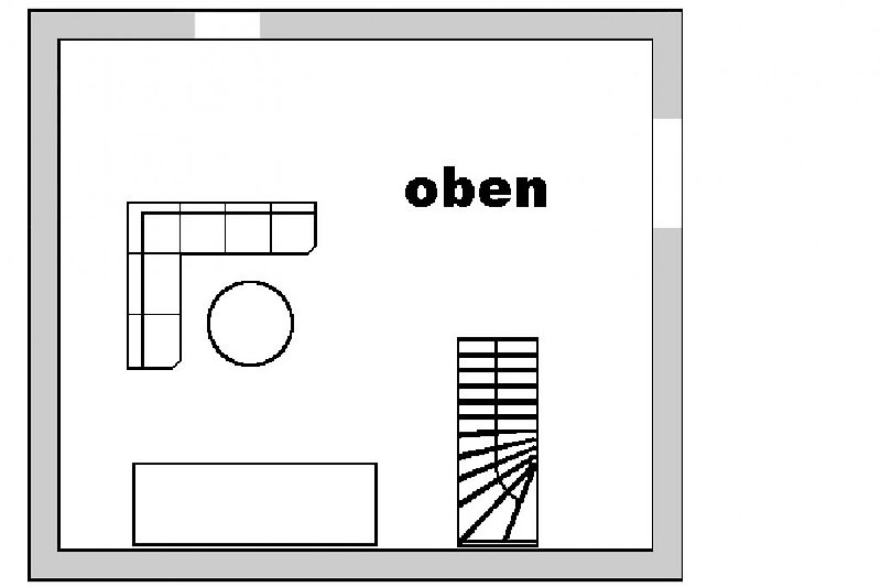 Plano de planta superior