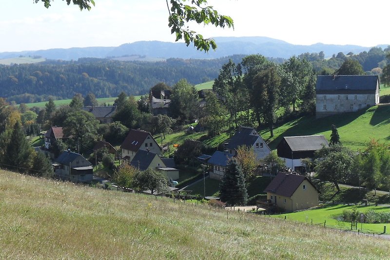 Blick auf Lohsdorf