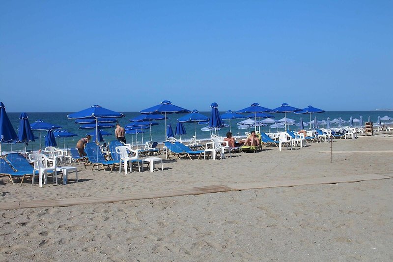 Strand von Platanias bei Rethymnon in der Nähe vom Ferienhaus