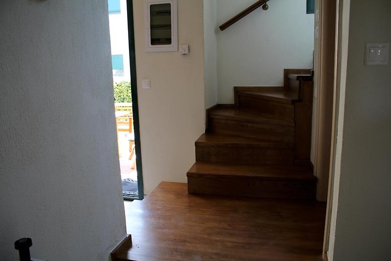 Stairs to the first floor
