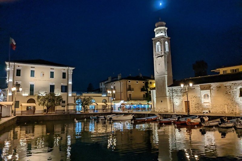 Summer night at Lake Garda