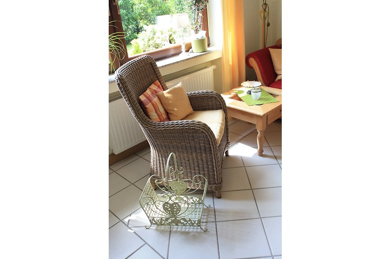 Eifel Ferienwohnung II, gemütlicher Sessel zum entspannen