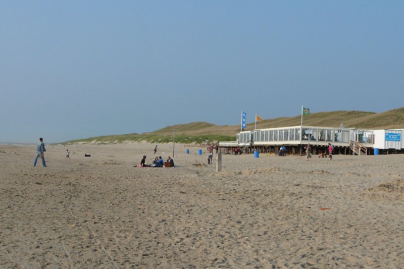 Pavillon am Strand