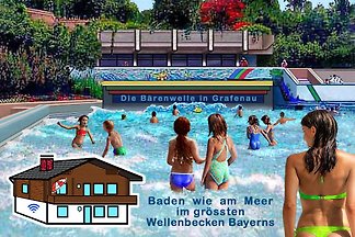 Ferienhaus-Panoramablick Südhanglag