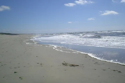 Strandperle direkt an den Dünen