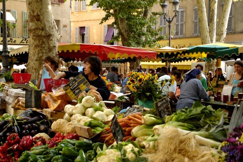 Märkte in Lézignan, Olonzac, Narbonne ...farbenfroh und lebhaft