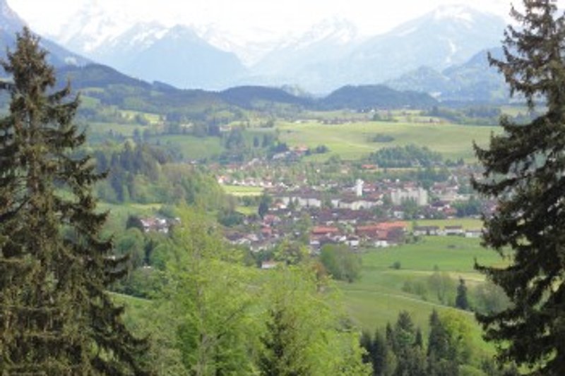 Blick auf Sonthofen mit Ortsteil Berghofen