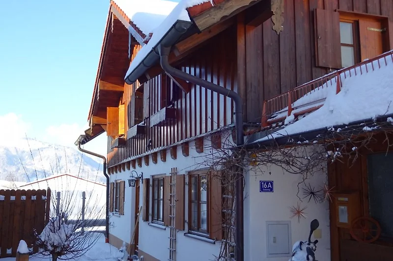 Winter: Vakantiewoning op de begane grond