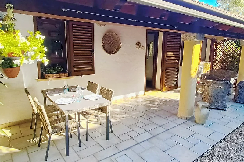 Der Ferienbungalow von Außen