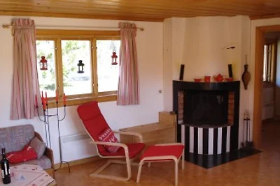 Haus am Lachsfluß in Lappland
