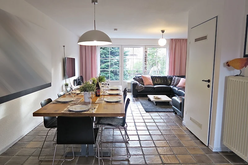 Haus Strand Esstisch für bis zu 10 Personen