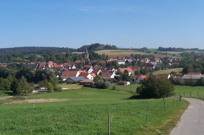 Das Dorf Hechlingen