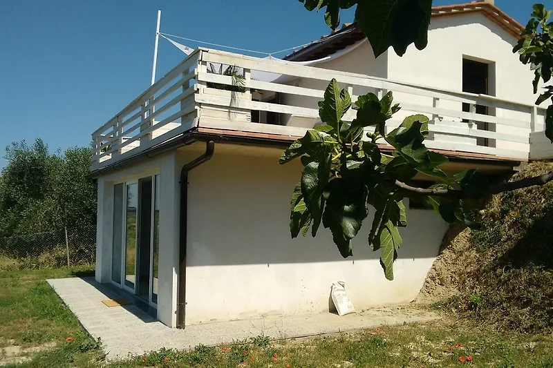 Vakantiehuis met onder- en bovenverdieping.