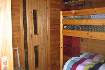 Maison de vacances au bord du lac avec sauna, bateau