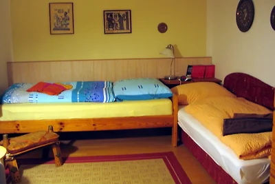 Casa di vacanza Eggert: Letto nel campo di grano