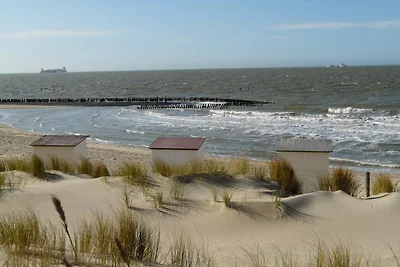 freier Dünenblick Strand+Meer 200m