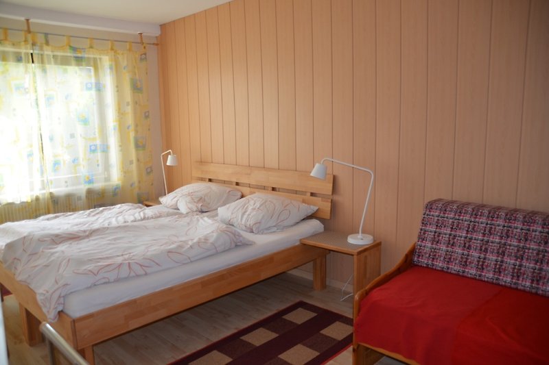 Schlafzimmer 1 - Betten auch als Einzelbetten zu schieben