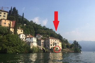 Palazzo + Garten direkt am Comersee