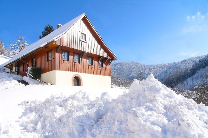 Casa de vacaciones Müllerbauernhof en invierno