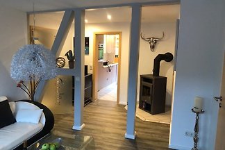 Stadsappartement Wernigerode met open haard