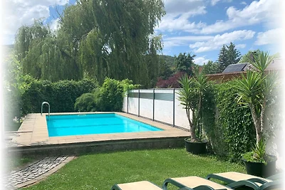 Ferienhaus mit Pool im Harz