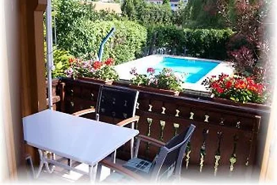 Ferienhaus mit Pool im Harz