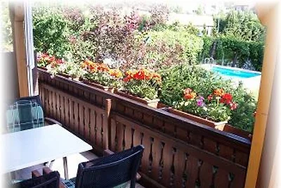 Ferienhaus mit Pool im Harz
