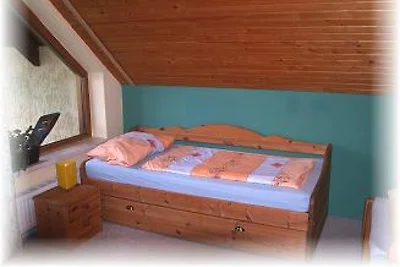 Gruppen - Ferienhaus mit Kamin 