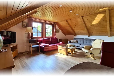 Ferienhaus mit Pool im Harz