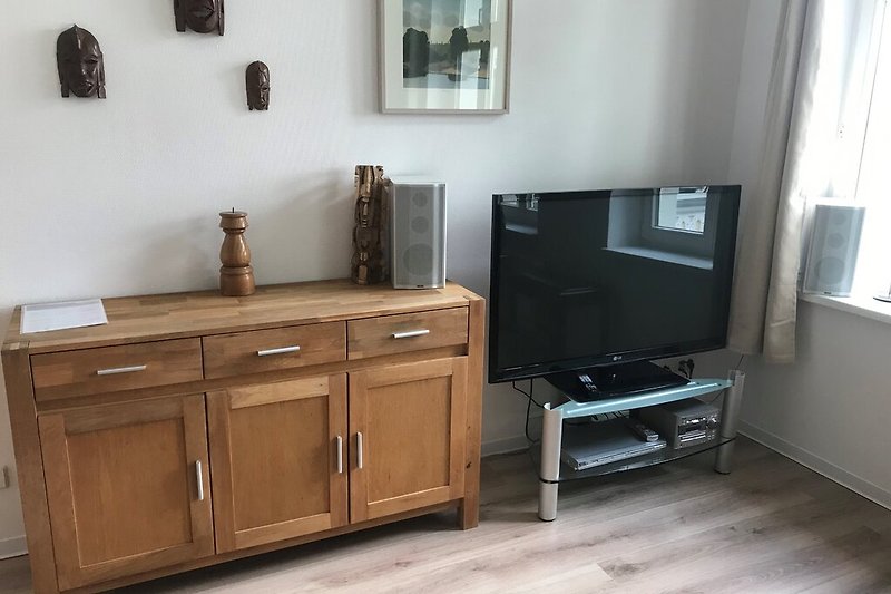 Wohnzimmer mit 50 zoll TV