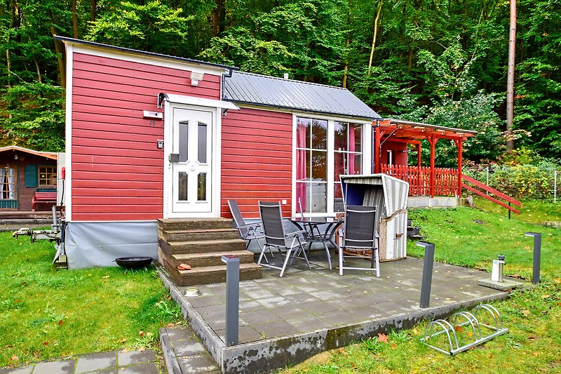 Tiny House mit Terrasse