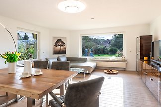 beachfront appartement lucht met terras