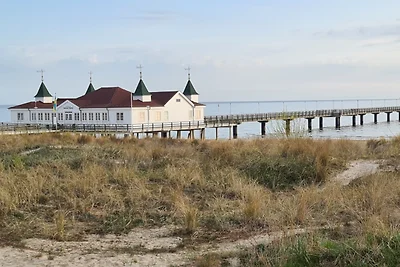 Casa cabaña de playa con terraza