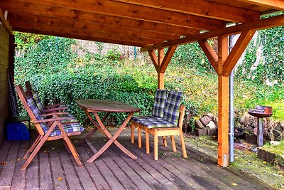 Huisje strandhuisje met terras