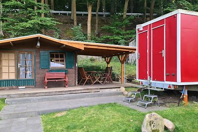 Huisje strandhuisje met terras