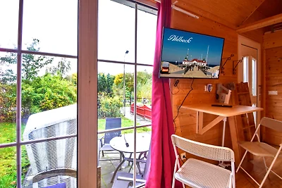 Casa minuscola per la spiaggia con terrazza