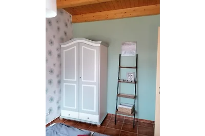 Fhaus Wattläufer, Sauna, Kaminofen