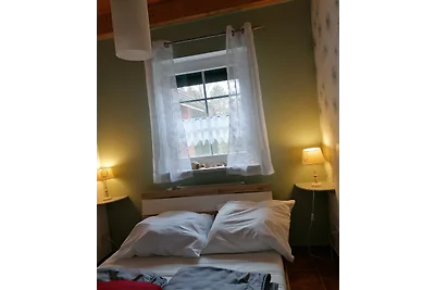 Fhaus Wattläufer, Sauna, Kaminofen