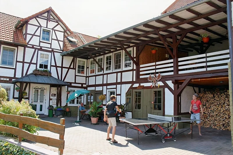 Die Ferienwohnung mit Terasse