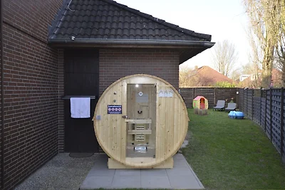 Maritimes Möwennest-20 Sauna, Kamin