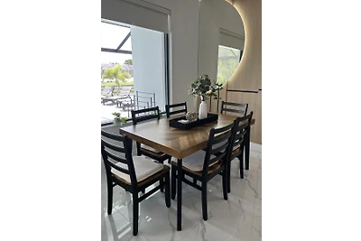 POOLVILLA WATER PEARL m. KANALBLICK