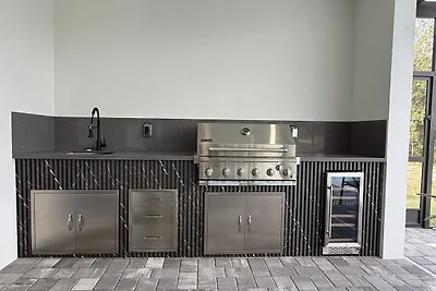 Villa Water Pearl mit Wasserblick